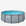 Funsicle above-ground pool with blue water on a white background