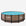 Funsicle above-ground pool with wooden design on a white background